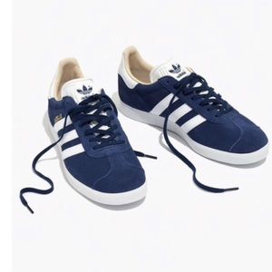 Adidas Blue Gazelles